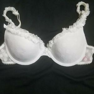 34B Push-Up Bra by Fruit of the Loom - Lacey White